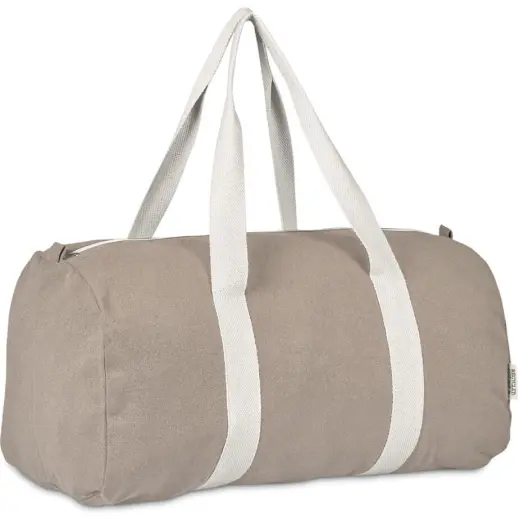 Okiyo Supotsu Recycled Canvas Sports Bag Stone